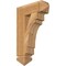 Ekena Millwork Merced Arts & Crafts Rough Sawn Bracket, Western Red Cedar, 4"W x 14"D x 22"H BKT04X14X22MRC03RWR - alternate 1